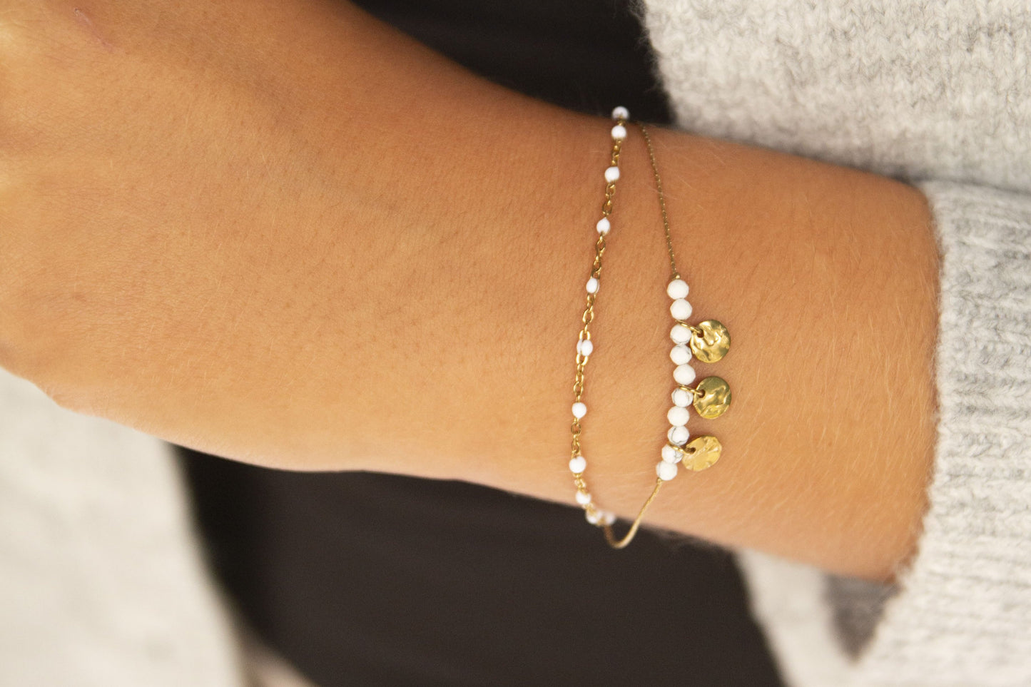 Numéro 237 - Bijoux en acier Inoxydable - Bracelet Capsule