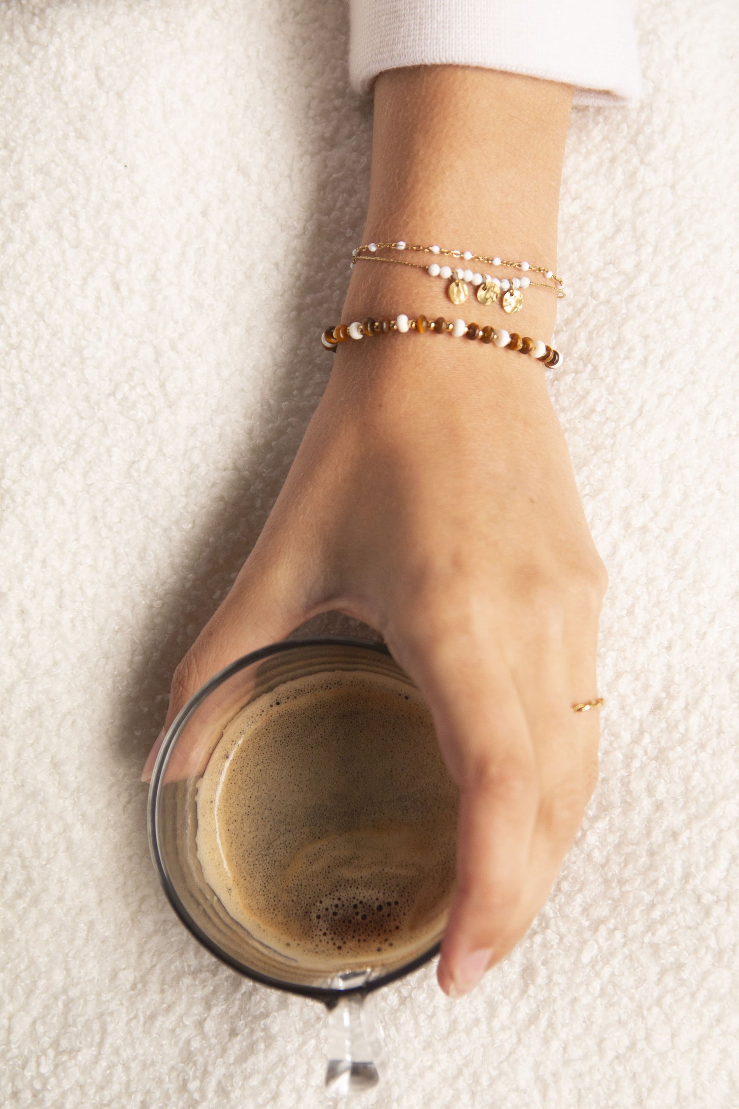 Café Crème : Bijoux en acier inoxydable