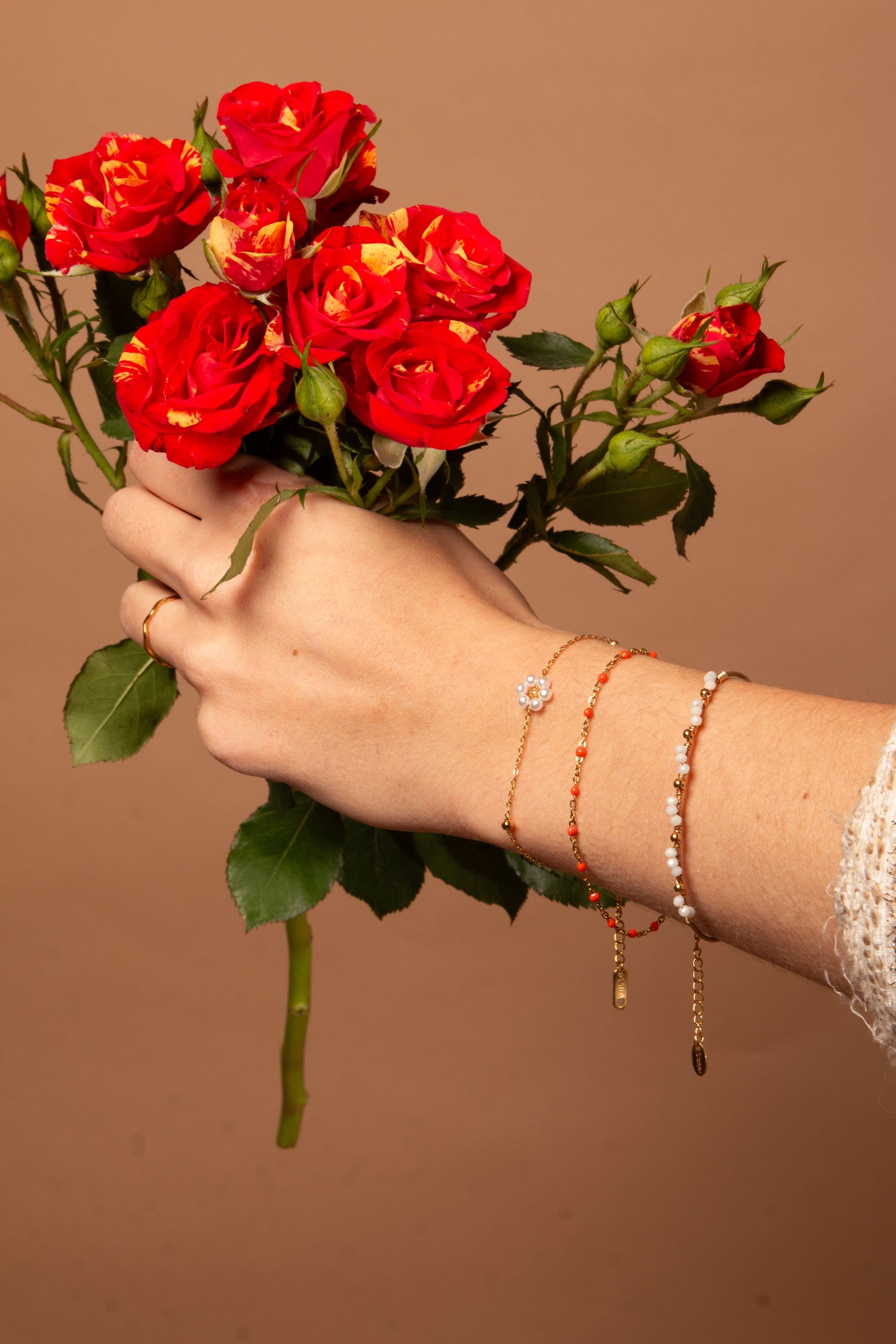 Floraison : Bijoux en acier inoxydable