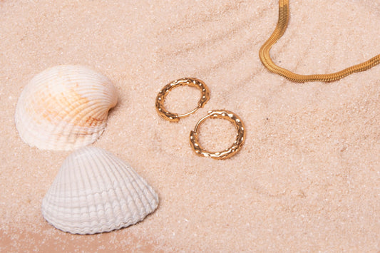 Boucles d'oreilles Galet