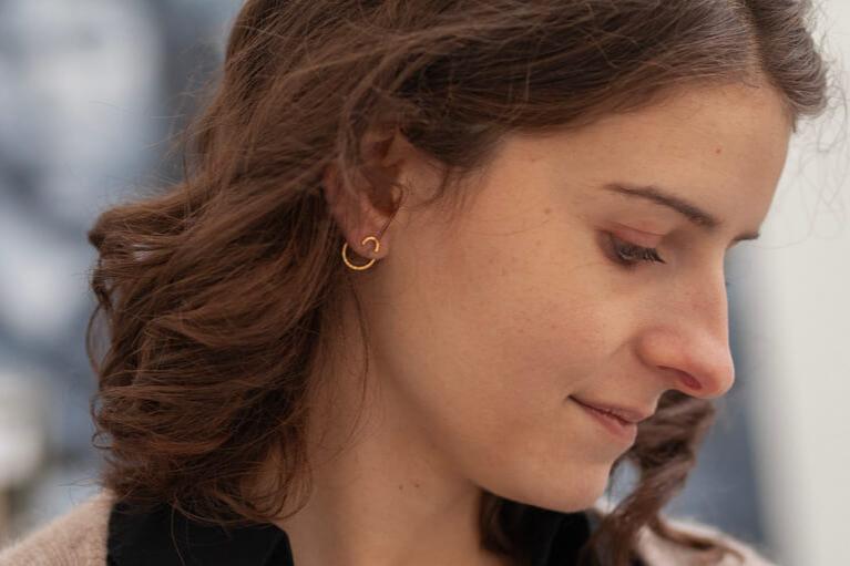 Boucles d'oreilles acier inoxydable - Numéro 237 
