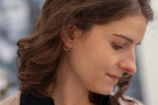 Boucles d'oreilles acier inoxydable - Numéro 237 