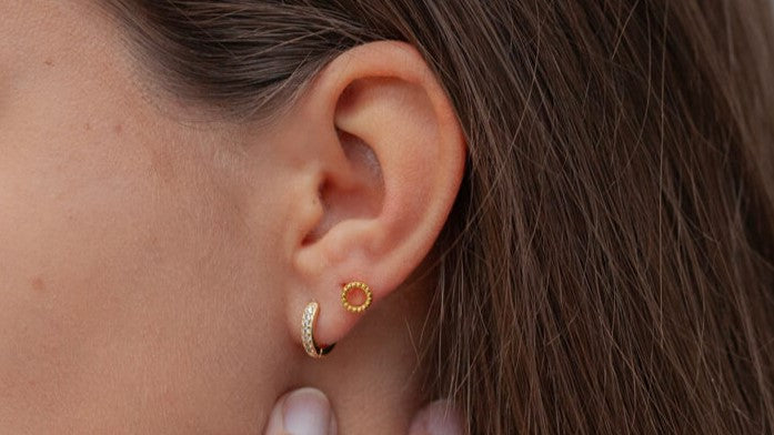 Boucles d'oreilles acier inoxydable - Numéro 237 