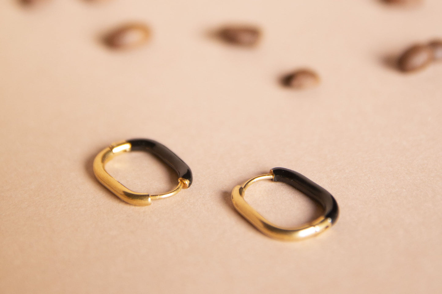 Numéro 237 - Bijoux en acier Inoxydable - Boucles d'oreilles Moka.