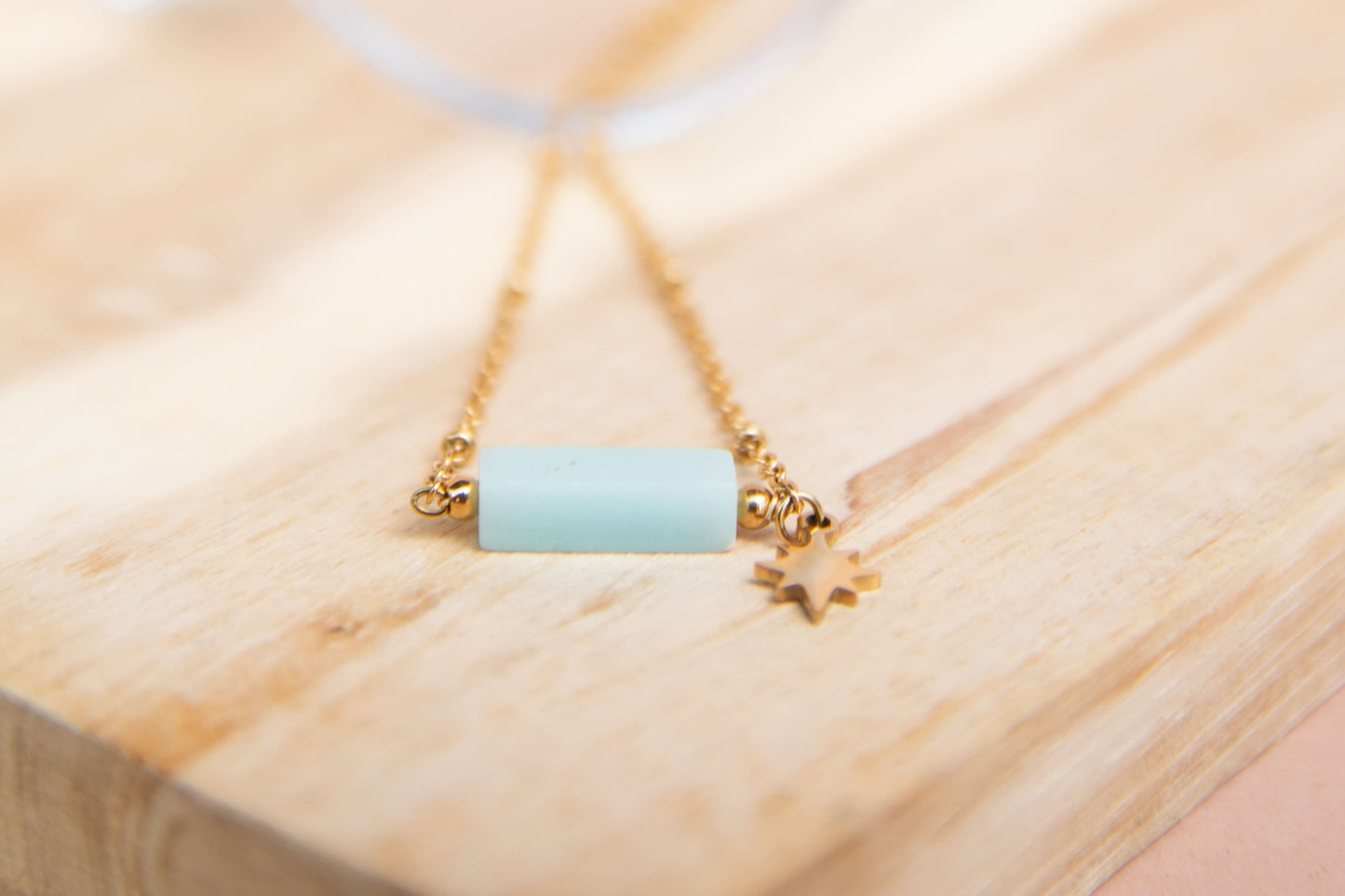 Numéro 237 - Bijoux en acier Inoxydable - Collier Etoile